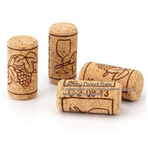 Productos superventas de calidad, tapón de corcho Natural para vino tinto, <span class=keywords><strong>botella</strong></span> de <span class=keywords><strong>whisky</strong></span>, tapón de madera con forma de tapa, tapón de corcho de tamaño personalizado - Product Image 1