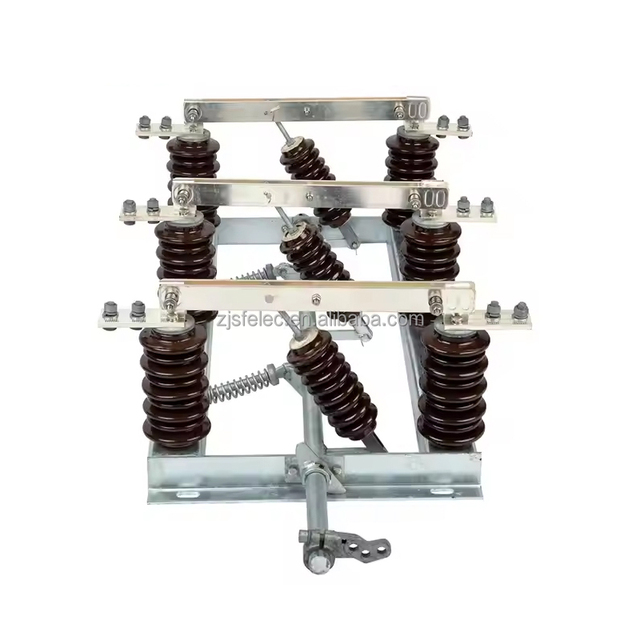 Shuangfeng Porcelain Load Break Switch Disconnector FKW-36KV 3 Phase 50/60Hz Pole Mounted Isolator Switch for Overhead Line