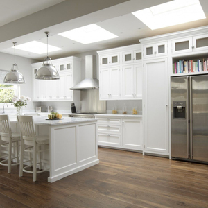 Mobili da <span class=keywords><strong>Cucina</strong></span> Modulari Moderni All'Ingrosso: Design per Ristrutturazione <span class=keywords><strong>Dispensa</strong></span> con Rubinetto, Cerniere, Accessori, Lavello e Laminato Effetto Marmo - Product Image 3
