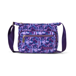 Sac bandoulière convertible à imprimé chat mignon, sac à bandoulière à imprimé chat, pochette pour voyage, sac pour femme à usage quotidien - Product Image 1