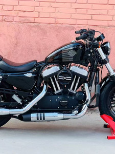Importato per 883 American Wolverine Davis X48 Retro Cruiser Big Glider Fat Boy Horseshoe Sound Motorcycle HL-883n - Product Image 3