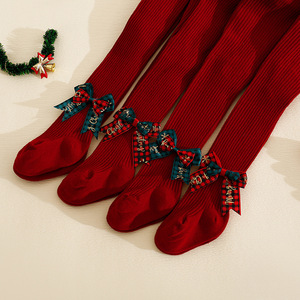 <strong>Christmas</strong> Baby <strong>Girls</strong> Pantyhose Stockings <strong>Christmas</strong> Cotton Kids <strong>Girl</strong> <strong>Tights</strong> High Quality Children's Leggings - Product Image 4