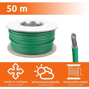 Fil de limite vert 2.7mm, câbles de <span class=keywords><strong>tondeuse</strong></span> à gazon <span class=keywords><strong>pour</strong></span> <span class=keywords><strong>Robot</strong></span> - Product Image 3