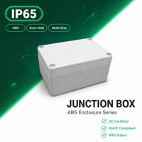 Boîtier de projet électronique pratique en ABS, étanche à la poussière et à l'eau IP65, 100*68*50mm, boîte de jonction de bornes