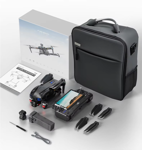 Drone GPS 4K à vision nocturne avec moteur brushless amélioré, photographie <span class=keywords><strong>a</strong></span>érienne professionnelle en basse lumière et contrôleur à écran 7,2 pouces - Product Image 2