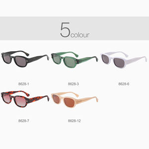 Lunettes de soleil en acétate à petite monture, vente en gros d'usine, logo personnalisé 2025, lunettes de soleil polarisées UV400 en acétate - Product Image 2