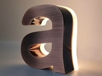 Enseigne électronique commerciale à éclairage LED d'usine, publicité extérieure, rétroéclairée, enseigne en lettres LED 3D personnalisée
