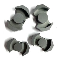 Chine prix de gros PC40 MnZn noyau de Ferrite grand noyau de Ferrite magnétique EE noyau de puissance pour bobine de transformateur