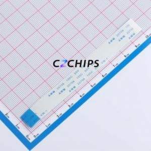 FFC-0.5-21-100-B-4-8 FFC Cable (Flexible Flat Cable) P=0.5mm Connector 21P 0.5mm 0.3mm Reverse - Product Image 1