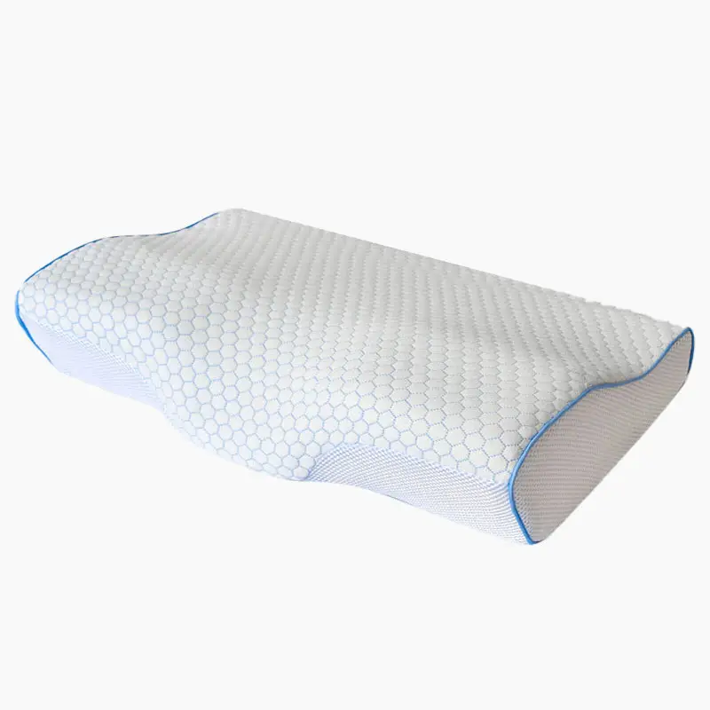 sleeping high quality cervical orthopedic butterfly shape memory foam bed pillow