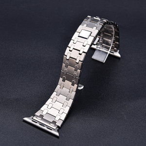 JAETIUM Correa de Reloj de Titanio de Lujo para Apple Watch Ultra, Cierre de Mariposa, Correa de Repuesto de Titanio para iWatch - Product Image 1