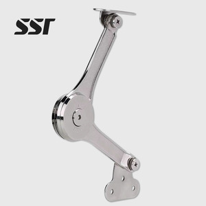 New Arrivals Furniture Hardware Toy <b>Box</b> <b>Soft</b> Close Detachable Stainless Steel Rotatable Lid Folding Support Chest Cupboard - Product Image 1
