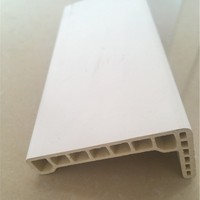 Profilé de porte WPC (composite bois-plastique), profil WPC, ligne imperméable