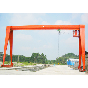 Grúa de pórtico de control remoto inalámbrico de una sola viga 5ton 6ton 8ton 10ton Span 30m Grúa de pórtico - Product Image 5