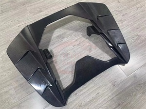 Couvercle de moteur de capot arrière transparent en fibre de carbone de style M pour <span class=keywords><strong>Ferrari</strong></span> 488 spider - Product Image 2