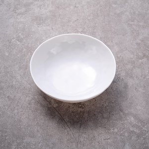 סיטונאי בתפזורת מפעל מחיר 6 אינץ פלסטיק לבן קערת אקו ידידותי Unbreakable מלמין פסטה סלט מזנון מזון קערות הגשה - Product Image 4