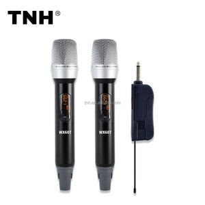 TNH um-wx607 mikrofon dinamis nirkabel UHF genggam profesional untuk mengajar - Product Image 1