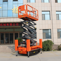 Подъемная платформа на гусеничном ходу с ножничным механизмом для автосервиса, прямо с завода