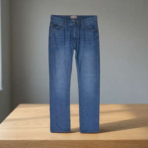Jeans de Mezclilla para Hombre, Corte Recto, Estilo Vintage, Ajustados, Negros, de Algodón, Ropa Urbana, Transpirables, Ecológicos, para Verano, Otoño e Invierno - Product Image 3