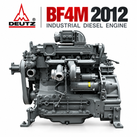 Moteur diesel DEUTZ BF4M 2012, 74,9 kW, 100 CV, 2500 tr/min, refroidi par eau, turbo, moteur industriel pour machines mobiles de construction