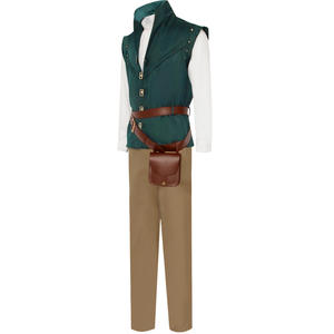 Disfraz de Flynn Ryder Rapunzel de <span class=keywords><strong>Disney</strong></span> para Halloween, chaleco para hombre, poliéster - Product Image 5