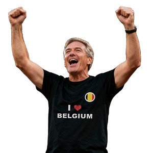 Lightweight and Breathable Belgium Fan <b>T</b>-shirt for Summer Outdoor Gatherings and Matches Promotion - Product Image 5