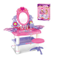 Meuble de maquillage pour enfants, jouet de jeu d'imitation classique, vente chaude