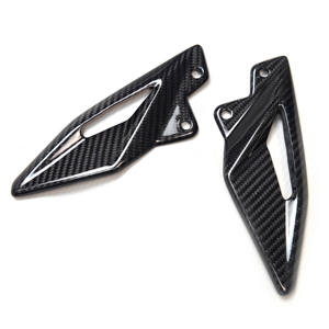 ฝาครอบพักเท้าคาร์บอนไฟเบอร์แห้ง 3K สำหรับ Triumph Street Triple 765RS ปี 2023 2024 2025 - Product Image 3