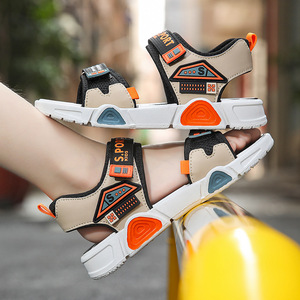 Sandalias Infantiles para Exteriores, Ligeras, con Suelas Suaves y Antideslizantes, Ideales para Playas de Arena - Product Image 1