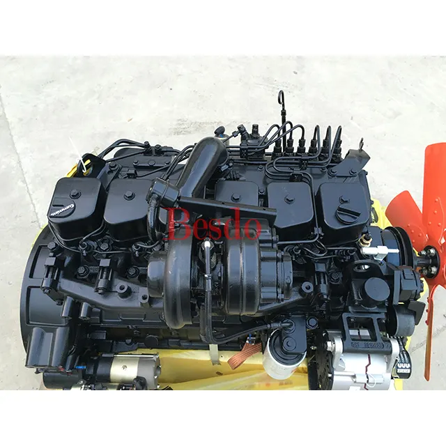 Yepyeni 6BT 5.9 150HP 6BT5.9-C150 dizel motor 6 silindir 6BT 5.9L motor tertibatı