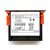 EK3030 Smart Digital Thermostat Temperature Controller (-40~99) for Freezer Incubator Customized OEM ODM Support 12-Month