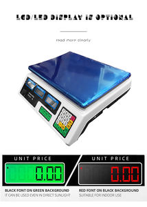 Bestseller Gutes Feedback 40kg Balanza Electronica Gewichts funktion AC & DC 18kg/16kg 1g/2g/5g/10g Yongzhou LED/LCD YZ-208C farm - Product Image 5