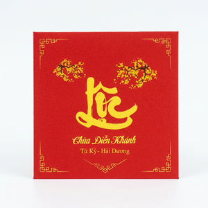 Étiquette en papier mat personnalisée avec logo de marque OEM ODM pour l'emballage de pots en verre de bougies, fournisseur Vietnamien - Product Image 1