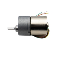 Motor Gearbox DC 24V 37mm Kecil yang Dapat Disesuaikan dari Pabrik untuk Sepeda Listrik, Rumah Pintar, Perahu & Aplikasi Kipas