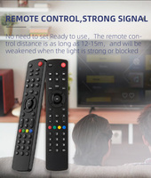 Control remoto de TV universal One For All URC1210 Contour Compatible con todas las marcas de TV en el mercado