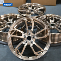 Para BMW-X1, Llantas DEAN FORGED DP194 de 17/18/19/20 Pulgadas, Bronce Pulido, Aleación de Aluminio 6061, Cinco Radios, ET OEM, Ligeras, Personalizadas, Nuevas