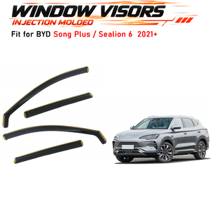 Déflecteurs de fenêtre latérale pare-pluie pour Toyota Cruiser 2019-2020 accessoires auto - Product Image 1