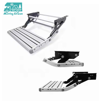 JDA-Escalier manuel pliable en alliage d'aluminium pour camping-car, camping-car, caravane, camping-car, trois marches