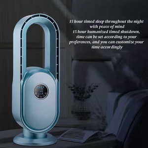 Ventilateur sur pied pour hôtel et soins personnels Tour <span class=keywords><strong>d</strong></span>'<span class=keywords><strong>air</strong></span> de refroidissement électrique CC sans lame en plastique pour chambre de bébé - Product Image 5