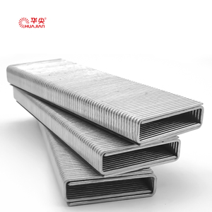 Grapas de acero de calibre 18 para muebles, serie 90, pasadores de grapas para sofá tipo U, vástago liso de 38mm <span class=keywords><strong>1</strong></span>,19 # para fijación de Panel suave - Product Image 3