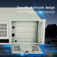 Ordinateur industriel robuste 4U monté en rack, serveur embarqué, système Win7/8/10 Linux pour les soins médicaux et les solutions tout-en-un