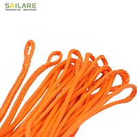 Corde à boucle tressée durable en UHMWPE à 12 brins avec œil serti à la main pour le remorquage maritime et les lignes de pigtail
