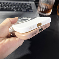 Casing Ponsel Magnetik Leyi Fashion untuk iPhone 16 15 Pro Max, Transparan PC, Tipe Lepas Pasang