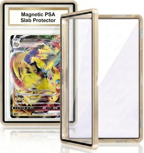 Protection magnétique pour cartes PSA - Verre trempé anti-UV en aluminium pour cartes gradées - Product Image 1