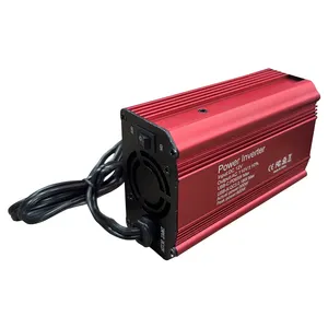 便携式汽车电源逆变器点烟器汽车插头适配器Dc 12V 24v至Av 110V 300W 300瓦汽车逆变器