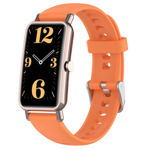 Correa de Silicona Suave Ajustable de Repuesto para <span class=keywords><strong>Huawei</strong></span> Watch <span class=keywords><strong>Fit</strong></span> <span class=keywords><strong>Mini</strong></span> con Hebilla Plateada, en Oferta - Product Image 6