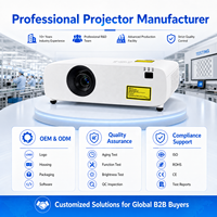 Proyector Láser WUXGA de 5200 Lúmenes con Relación de Alcance de 1.2-2.0 para Salas de Conferencias y Aulas