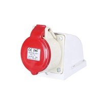 Prise industrielle à montage en surface IEC60309 IP44 IP67 16A/32A/63A/125A Connecteur de câble industriel 3 broches 4 pôles 5 broches