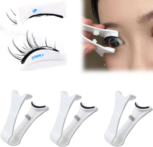 Portable Styling Eyelashes Assist Tool for Lounging Cosmetic Eyelash Wearing Aids Custom Acceptable Magnetic Eyelash Applicator
