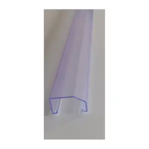 Tubos rectangulares de gran diámetro biodegradables, Material de embalaje de plástico fácil de usar, venta de fabricantes